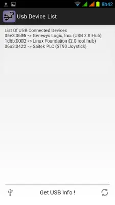 Usb Device List android App screenshot 0